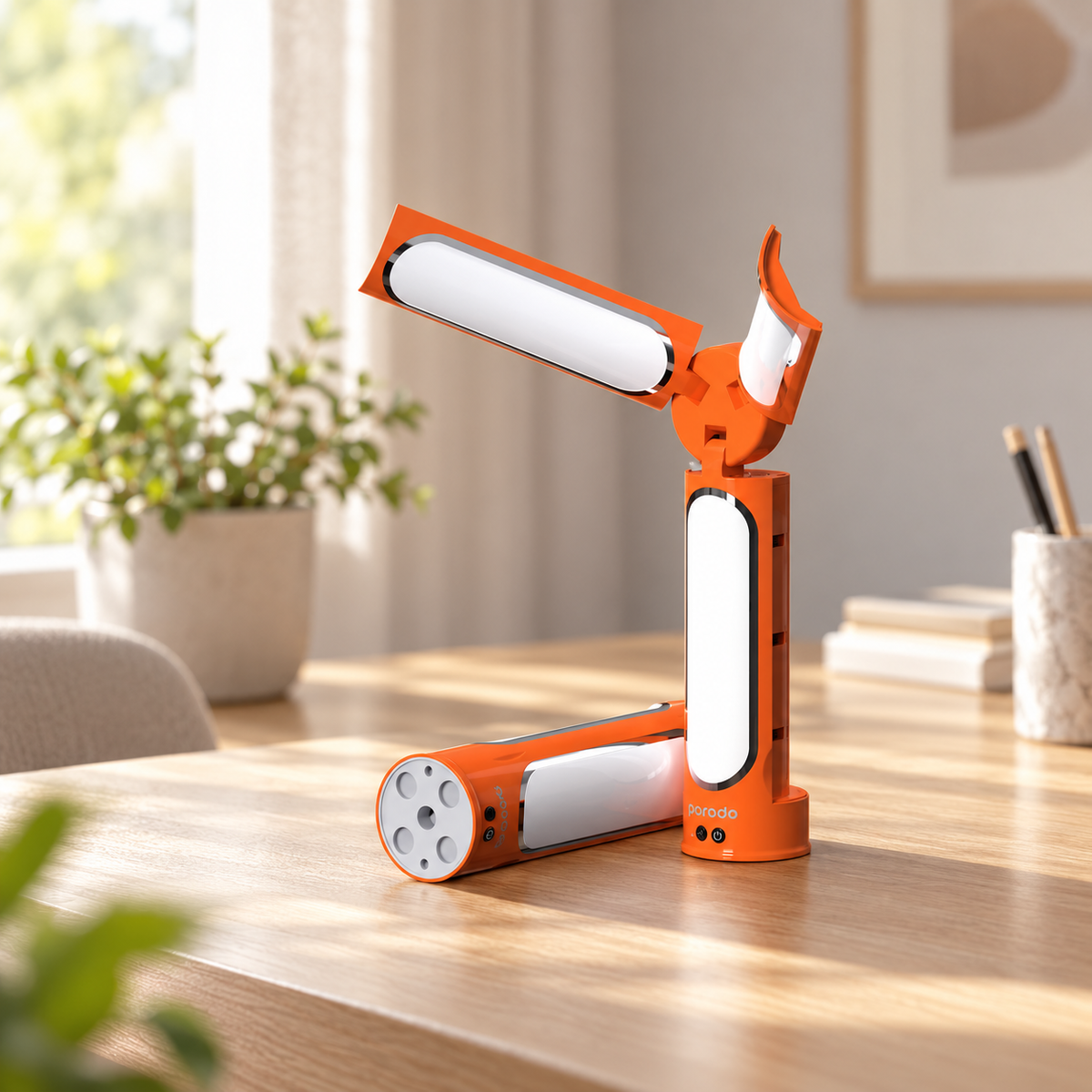Porodo Multi-Purpose Folding Light — GREY Studio lifestyle