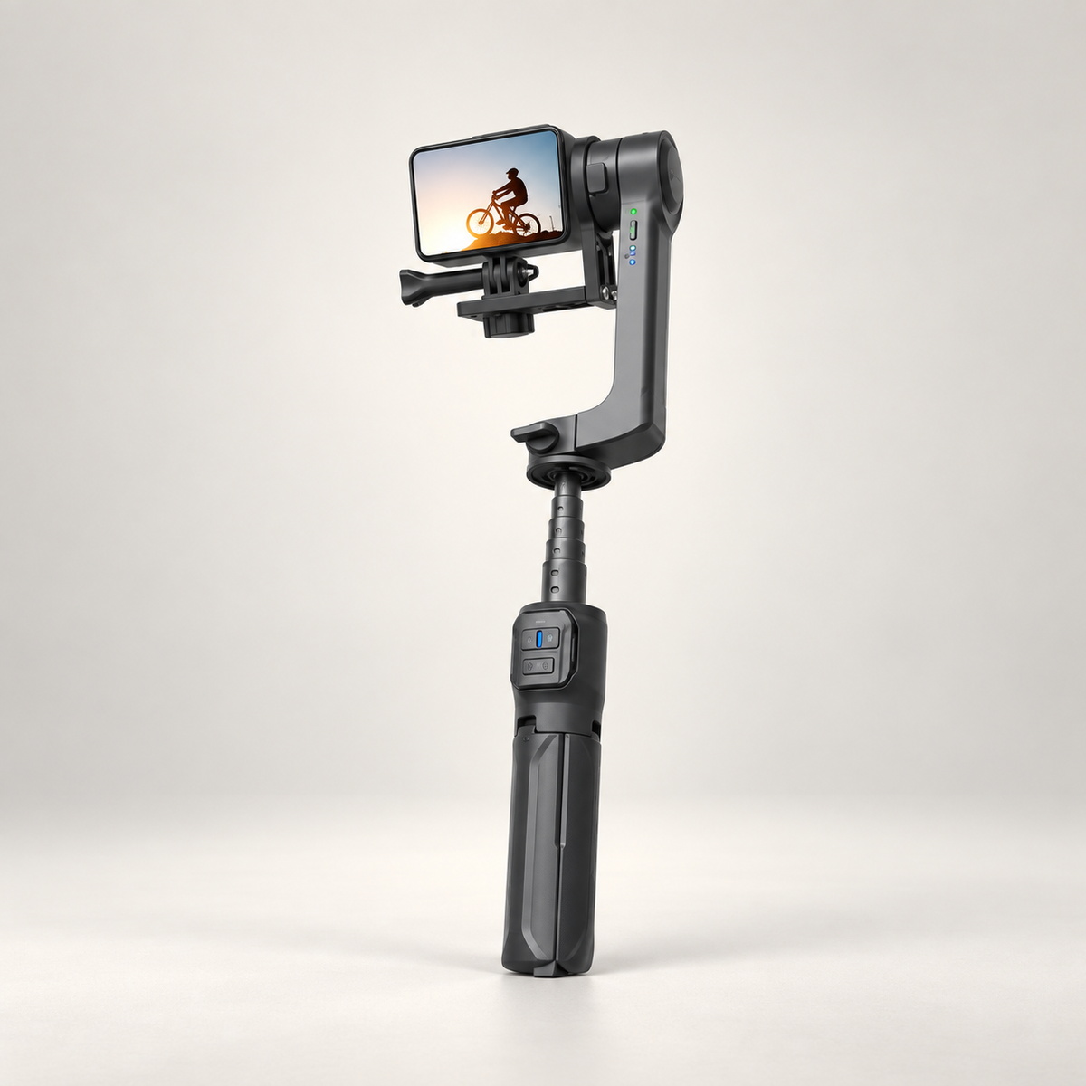Porodo 2-Axis Gimbal Stablizer - Black — GREY Studio catalog