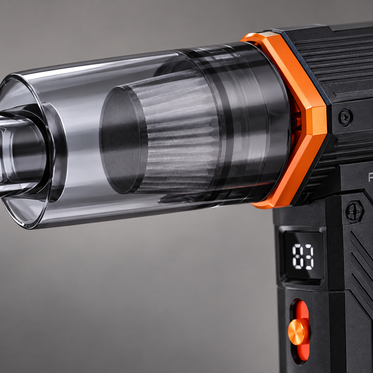 Porodo 2-In-1 Air Duster & Vacuum Cleaner with 4 Replaceable Nozzles - Black — GREY Studio detail