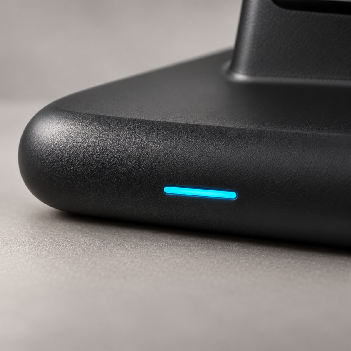 Porodo 4 in 1 Charging Station 7.5W/10W for iPhone / Apple Watch / Airpods - Black — GREY Studio detail