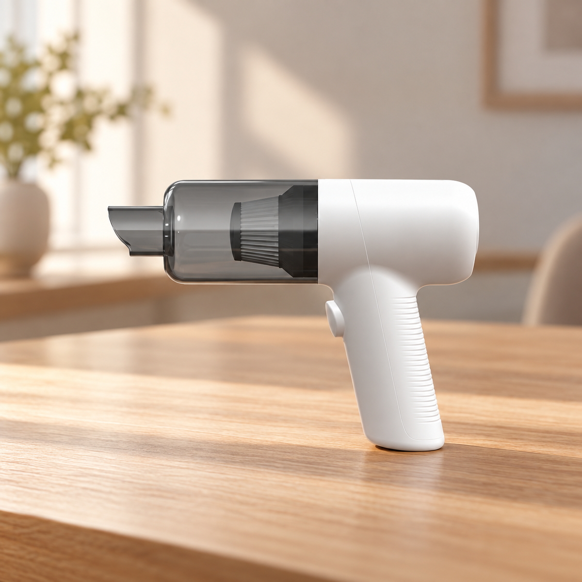 Porodo Blue 50W Portable Vacuum Cleaner — GREY Studio lifestyle