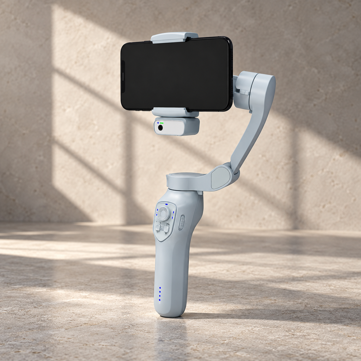 Porodo AI Tracker Gimbal P7C Pro Plus - Grey — GREY Studio editorial