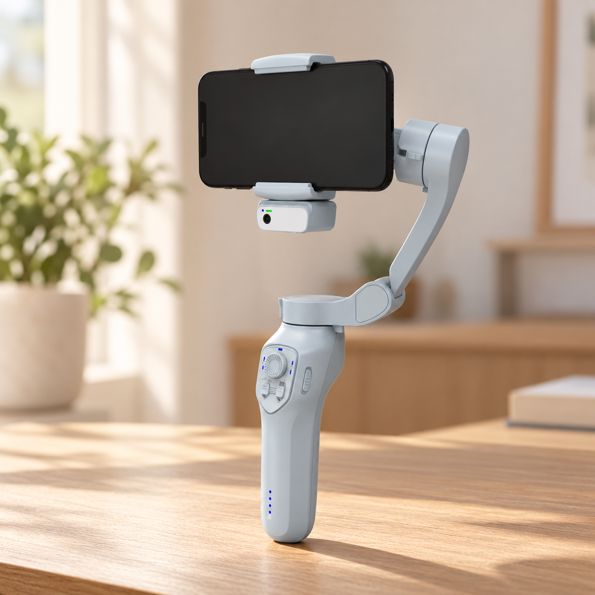 Porodo AI Tracker Gimbal P7C Pro Plus - Grey — GREY Studio lifestyle