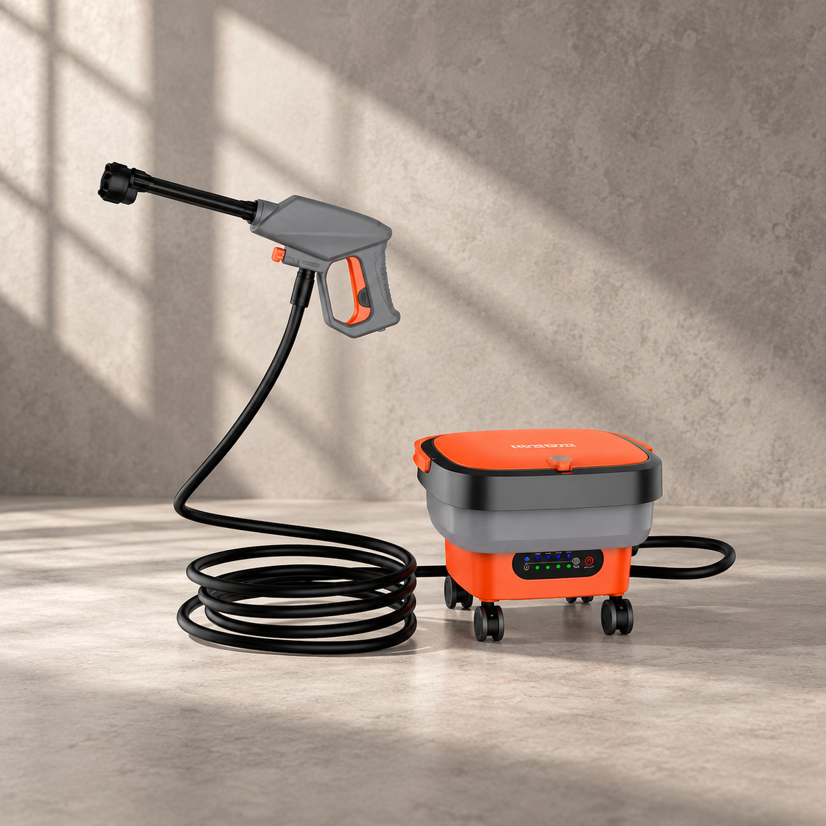 Porodo Aquaspray Multifunctional Pressure Washer - Orange — GREY Studio editorial