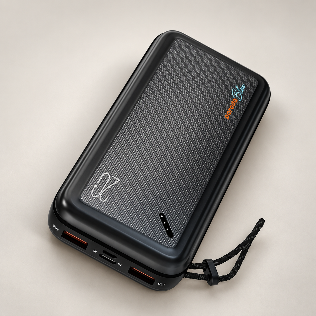Porodo Blue 20000mAh Compact Power Bank — GREY Studio catalog