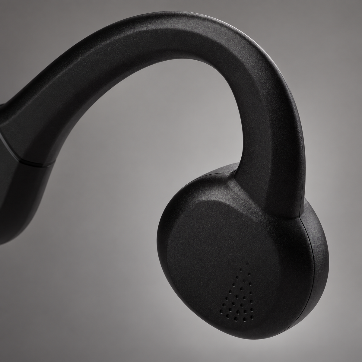 Porodo Blue Bone Conduction Wireless Headset - Black — GREY Studio detail