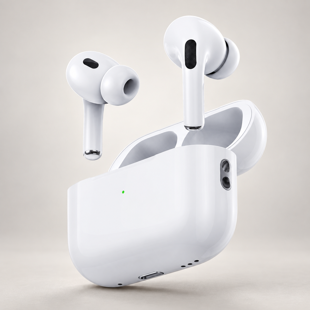 Porodo Blue Deep Bass Wireless Earbuds Pro 2 with Swipe Volume - White — GREY Studio catalog