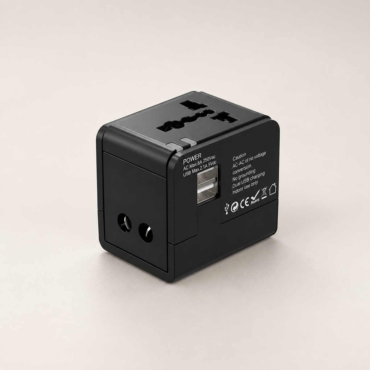 Porodo Blue Dual USB Universal Charger — GREY Studio catalog