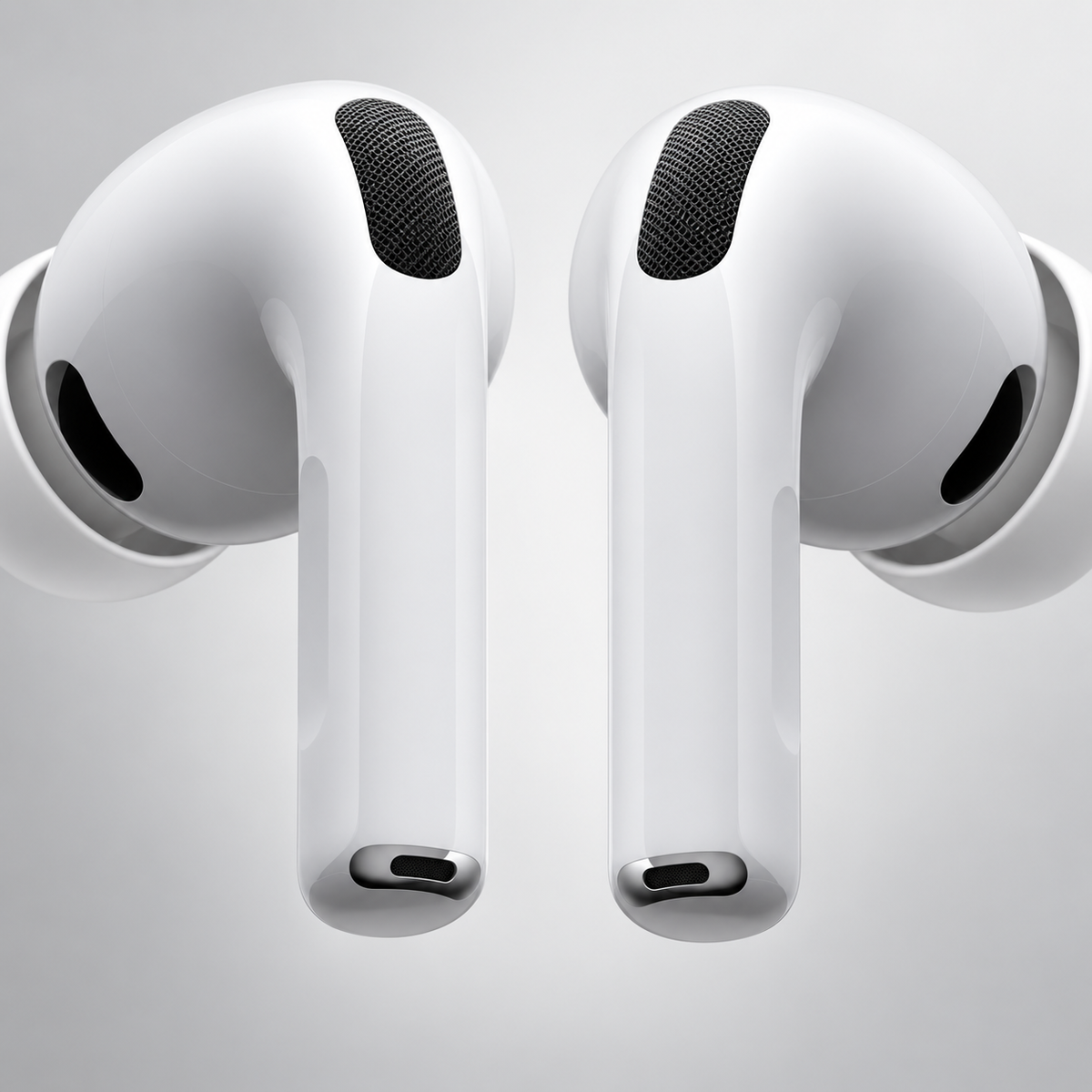 APPLE AIRPODS PRO 3 — GREY Studio detail