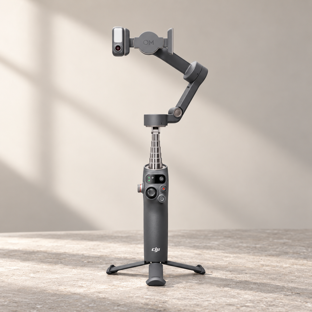 DJI OSMO MOBILE 7P BLACK — GREY Studio editorial