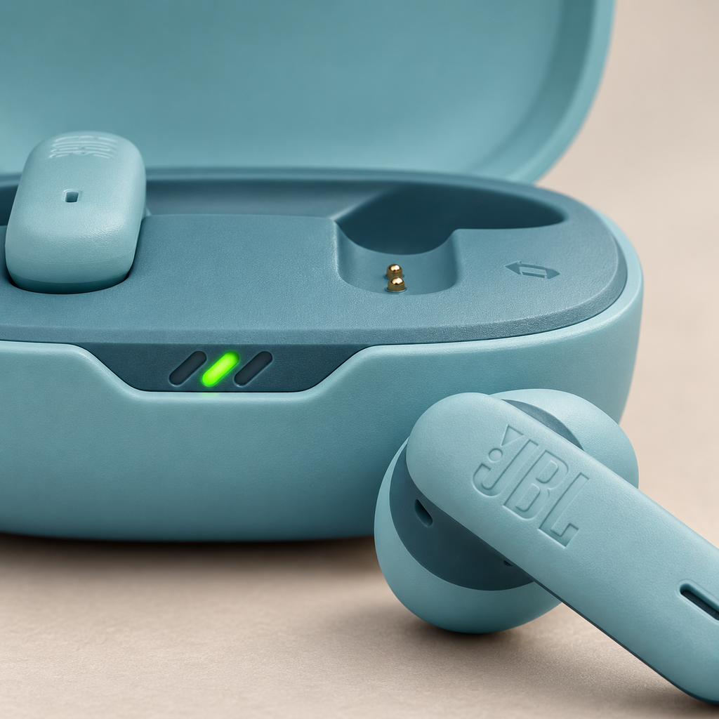 JBL WAVE FLEX 2 EARBUDS — GREY Studio detail