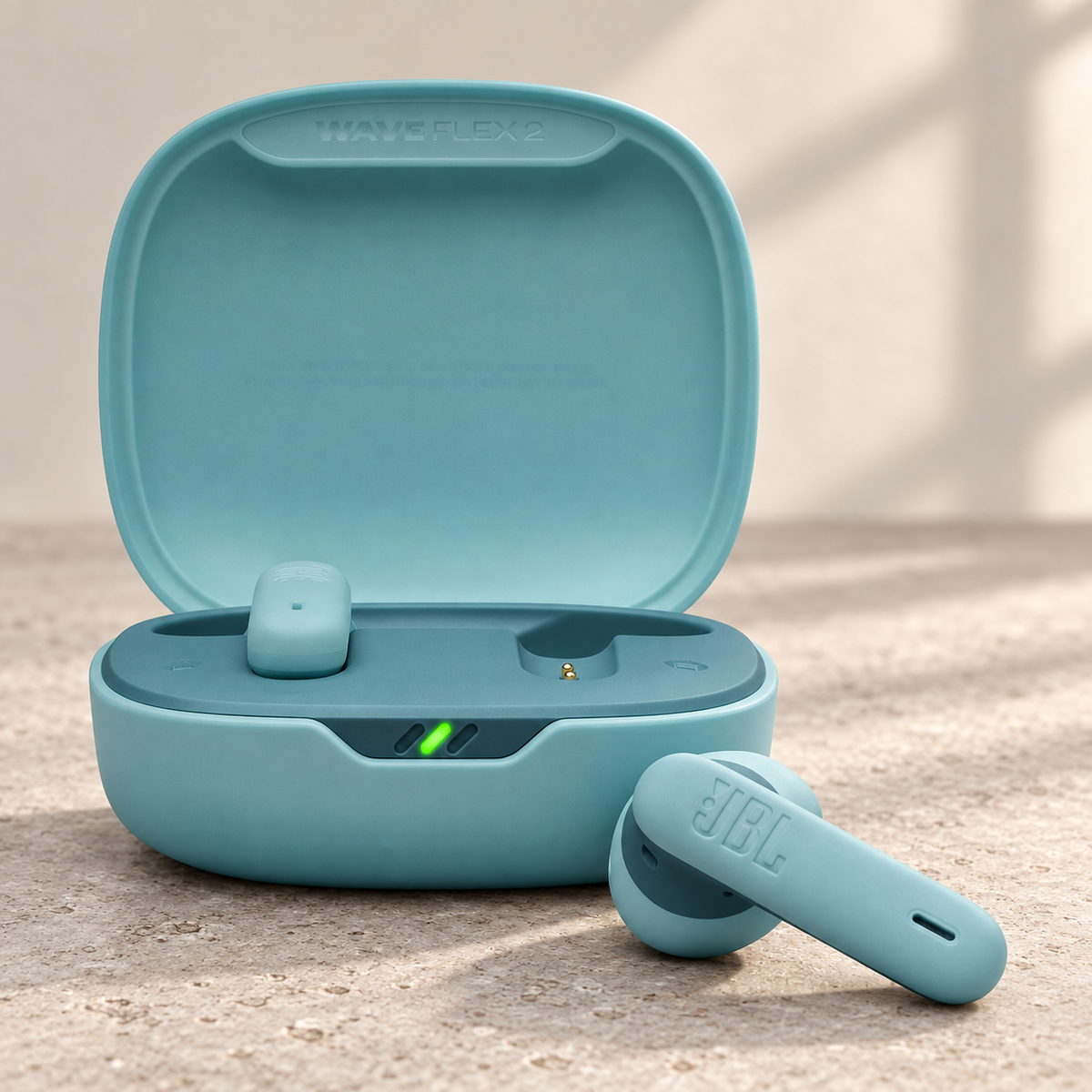 JBL WAVE FLEX 2 EARBUDS — GREY Studio editorial