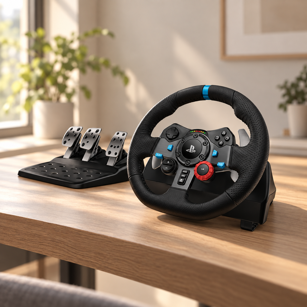 LOGITECH G29 DRIVING — GREY Studio lifestyle