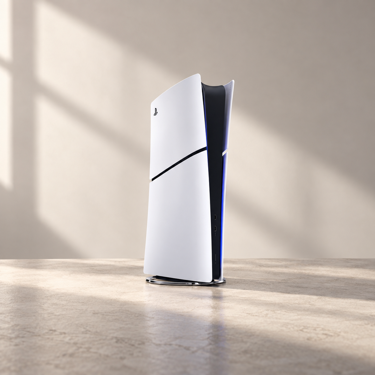 PS5 SLIM DIGITAL 1 TB — GREY Studio editorial