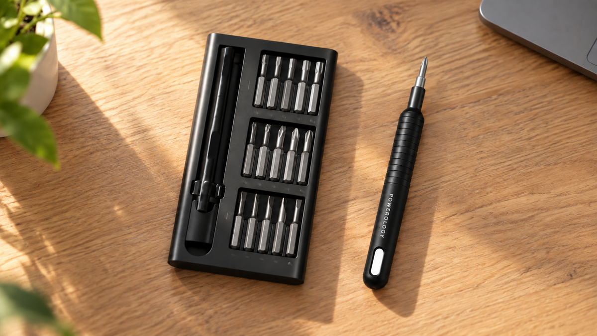 GREY Studio lifestyle | Powerology 30 in 1 Precision Screwdriver Set | P30SGY