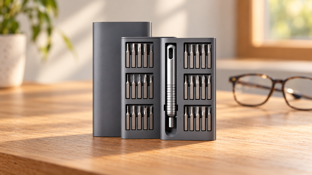 GREY Studio lifestyle | Powerology 31-in-1 Screwdriver Kit | P31IN1PSGY