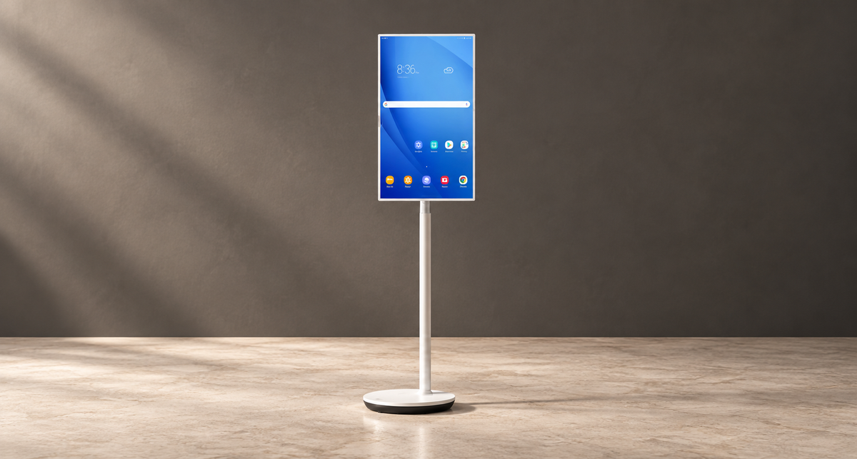 GREY Studio editorial | Powerology 32" FHD Android Smart Screen Pro - White | P32FHDTPWH