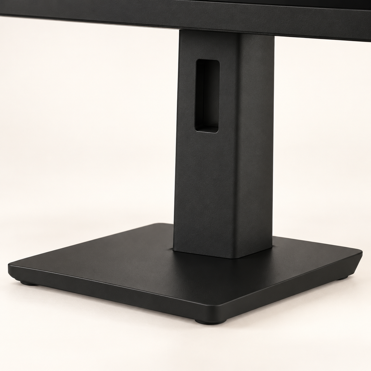 GREY Studio detail | Powerology 27" 4K Office Monitor with RGB light - Black | P4KOM27BK