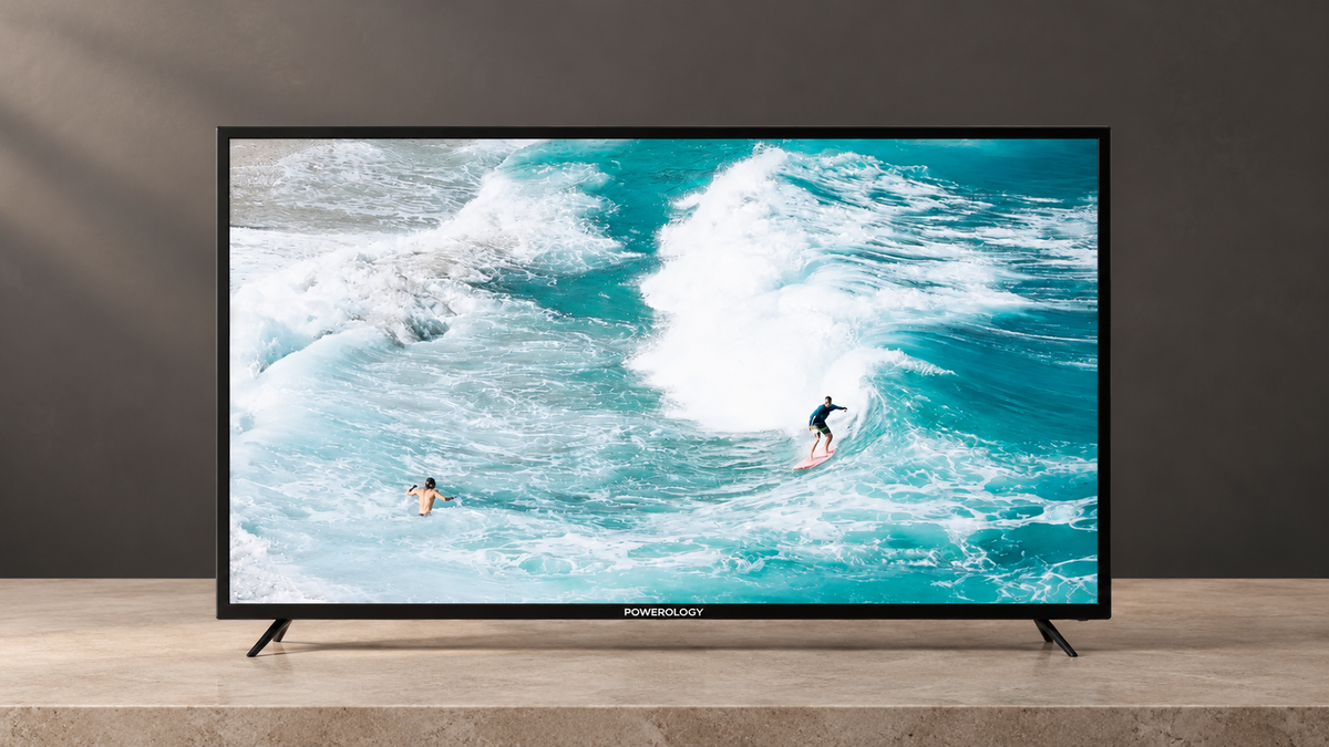 GREY Studio editorial | Powerology Break-Proof Android Smart TV 55" - Black | P55EPTVBK