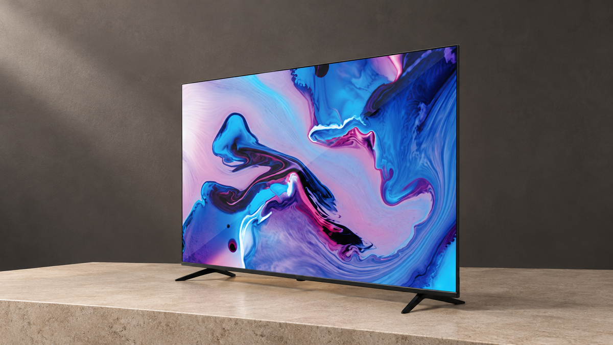 GREY Studio editorial | Powerology 65" UHD Smart Google TV | P65SGTVBK