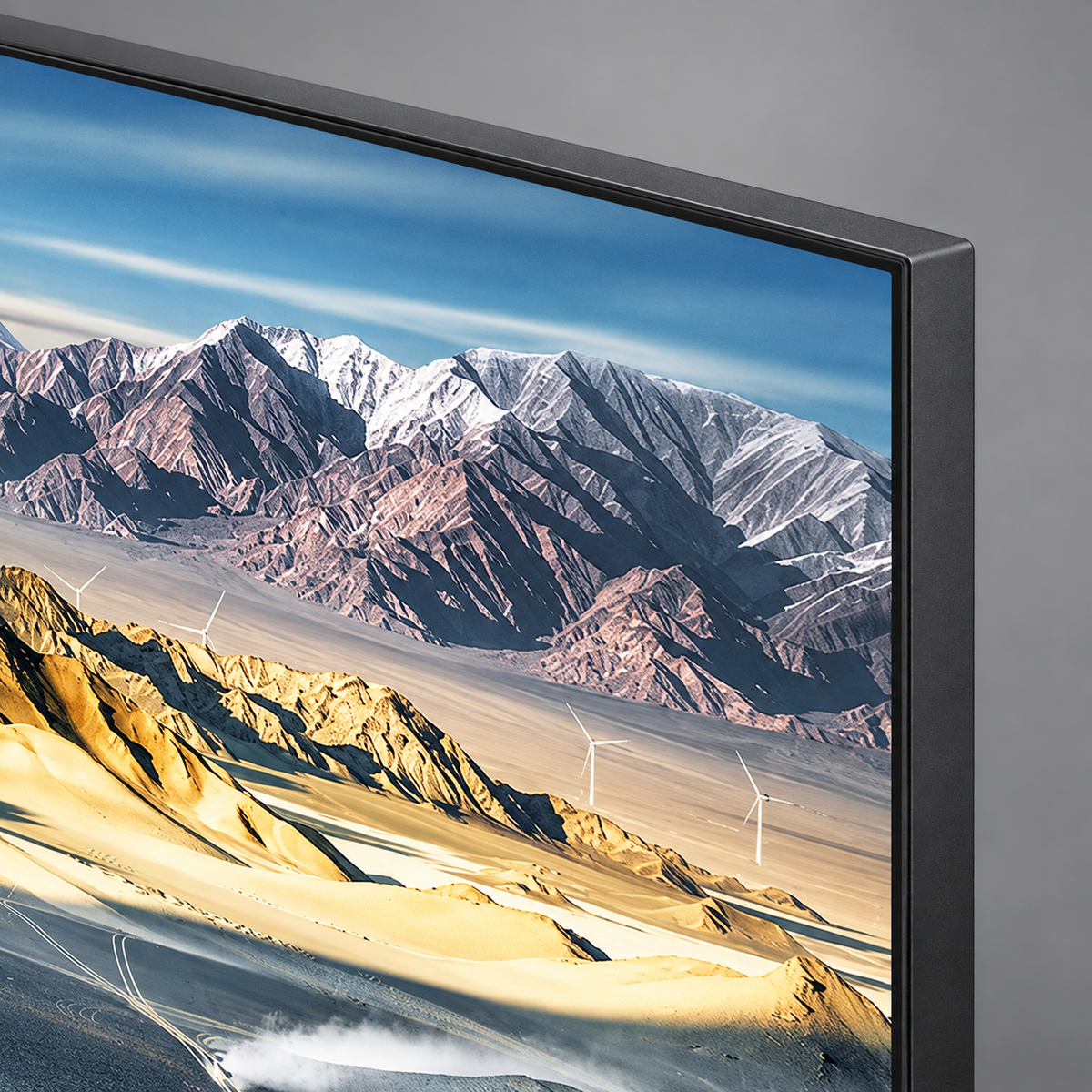 GREY Studio detail | Powerology Android Smart TV 65" - Black | P65UHDA14