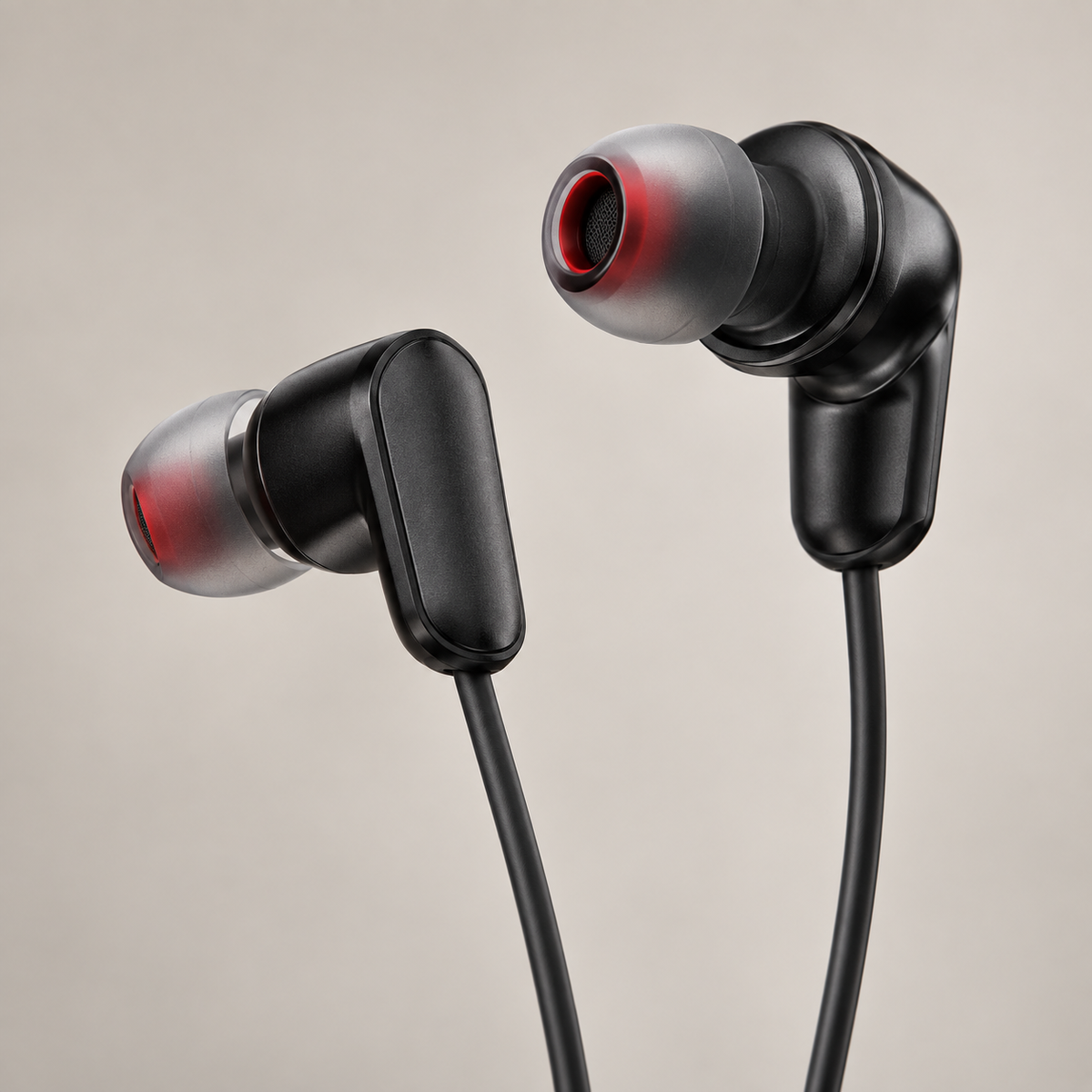 GREY Studio detail | Porodo Blue Wireless Magnetic Neckband Dual Bluetooth Pairing - Black | PBD13BK