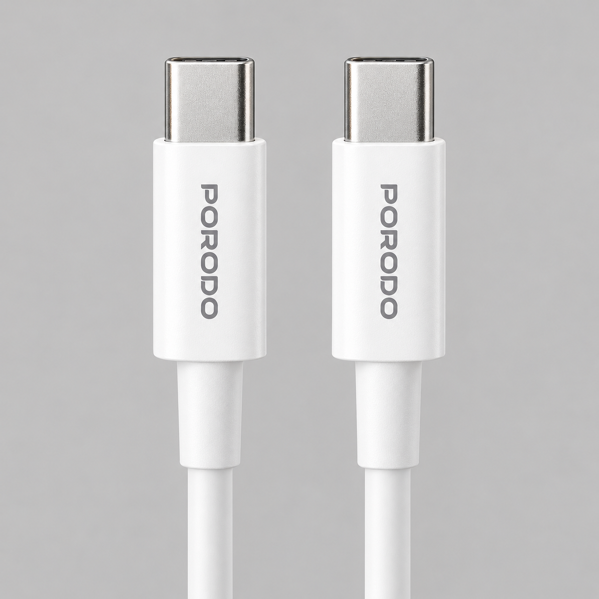 GREY Studio detail | Porodo Blue Charger Cable Kit White | PBFWCH036WHC