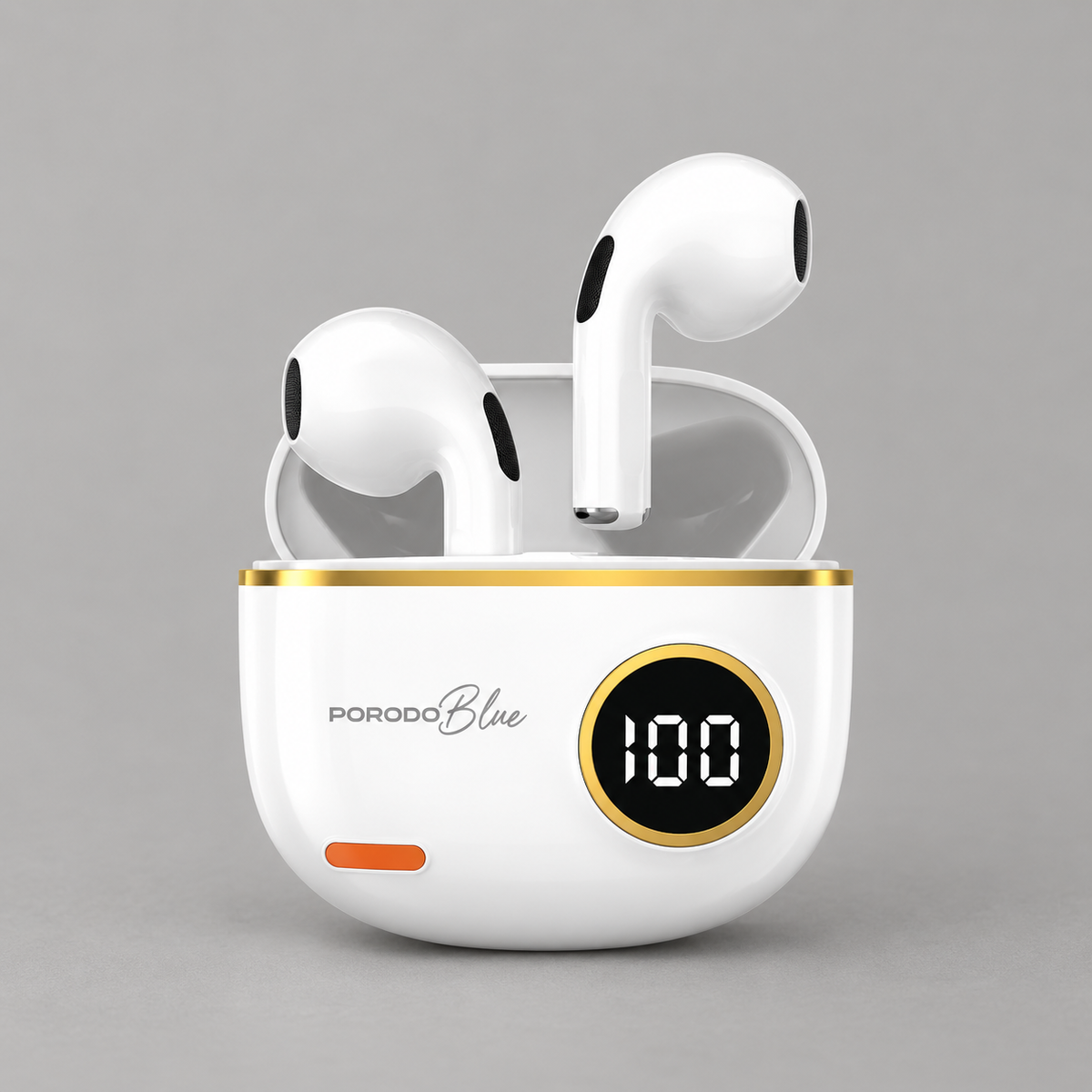 GREY Studio catalog | Porodo Blue Pop Tune Earbuds White | PBSTS190WH