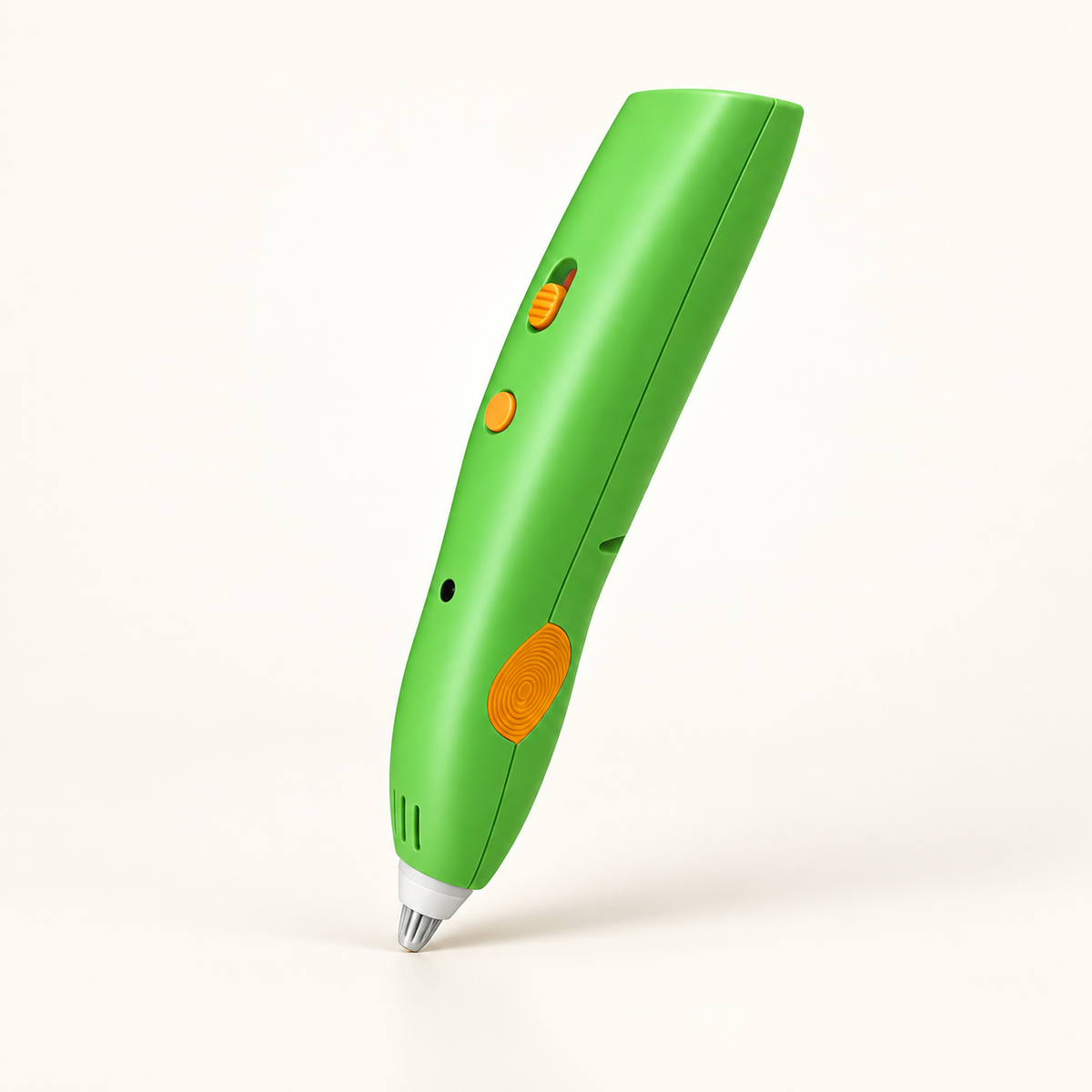 GREY Studio catalog | Porodo Cordless Kids 3D Printing Pen 550mAh ( Filaments Included 3 Colors ) - Green | PD-3DPPN-GN