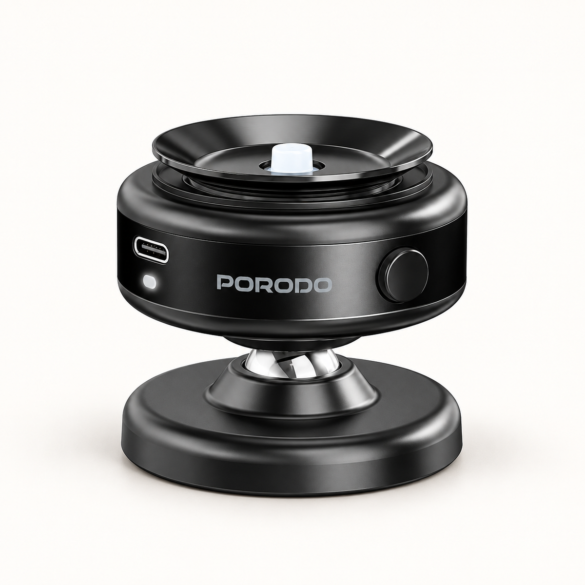 GREY Studio catalog | Porodo Vacuseal Magsafe Magnetic Mount - Black | PD-AESRM-BK