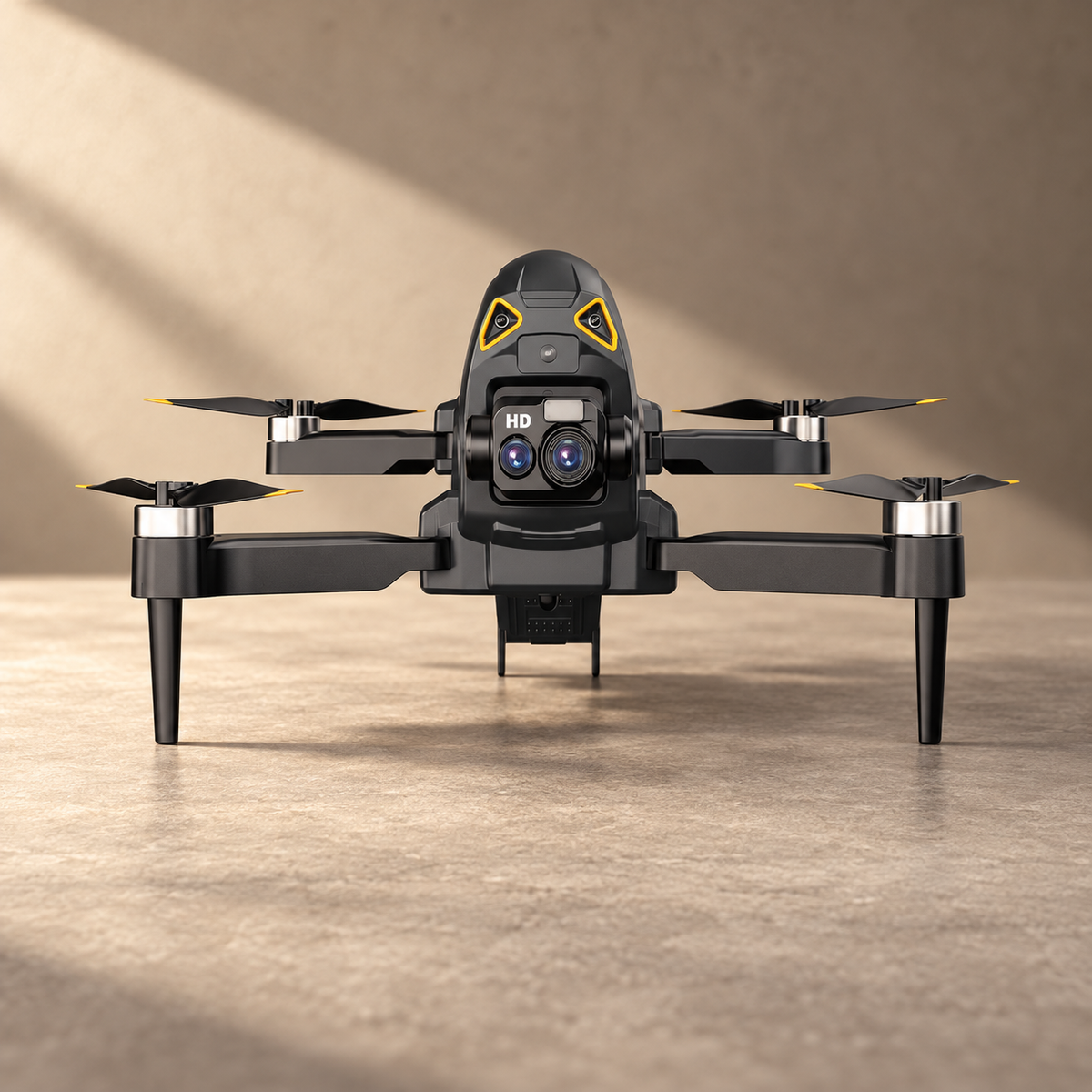 GREY Studio editorial | Porodo Aerovision FPV Drone Black | PD-DRNDC-BK