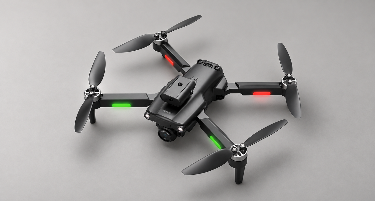 GREY Studio catalog | Porodo Aeroswift Drone Black | PD-DRNFBM-BK