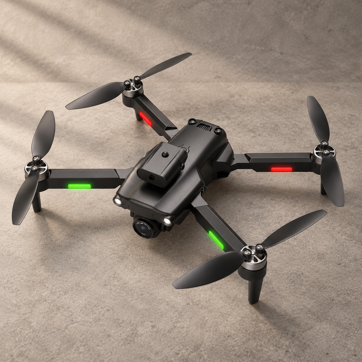 GREY Studio editorial | Porodo Aeroswift Drone Black | PD-DRNFBM-BK