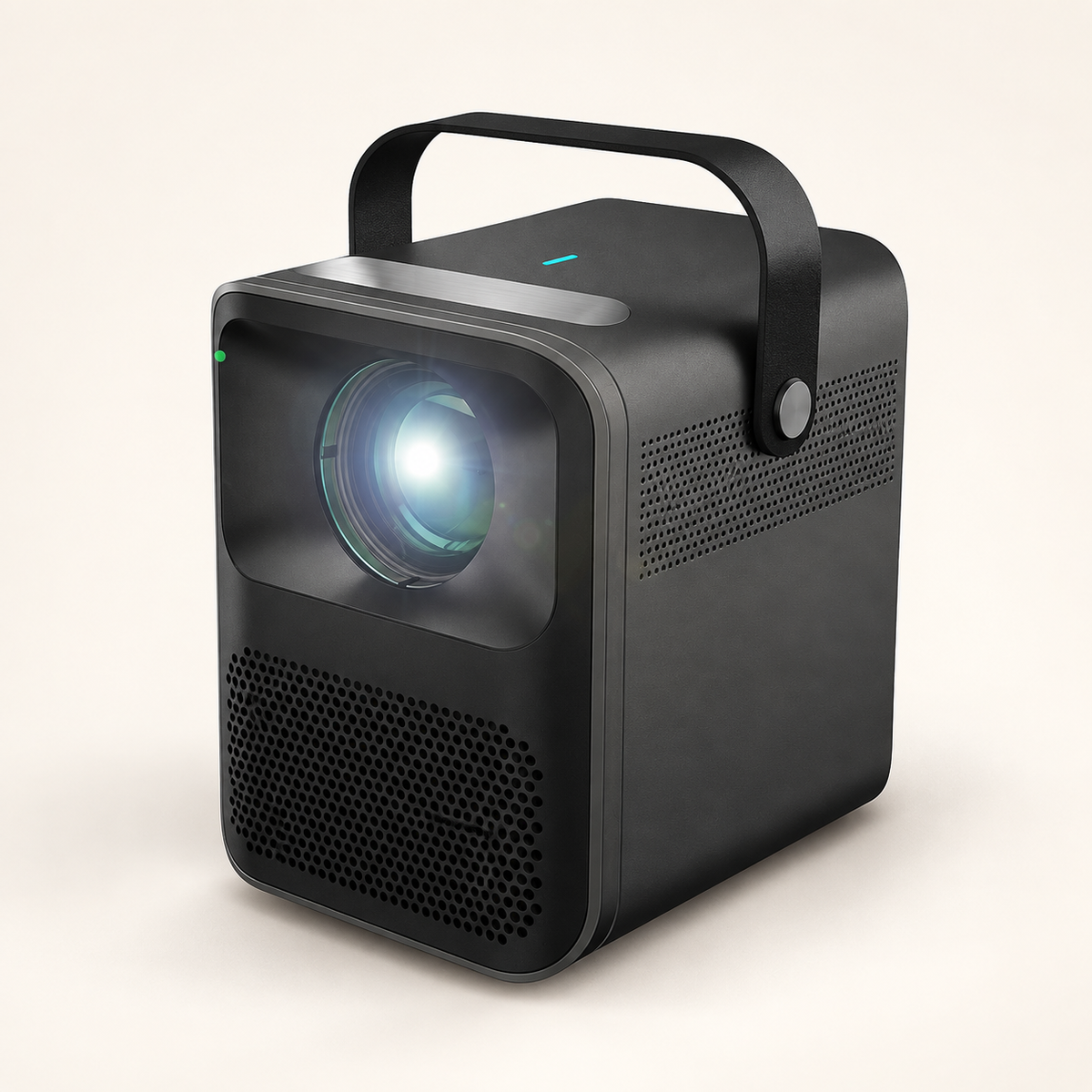 GREY Studio catalog | Porodo Full HD Portable Projector | PD-HDPRJAN-BK