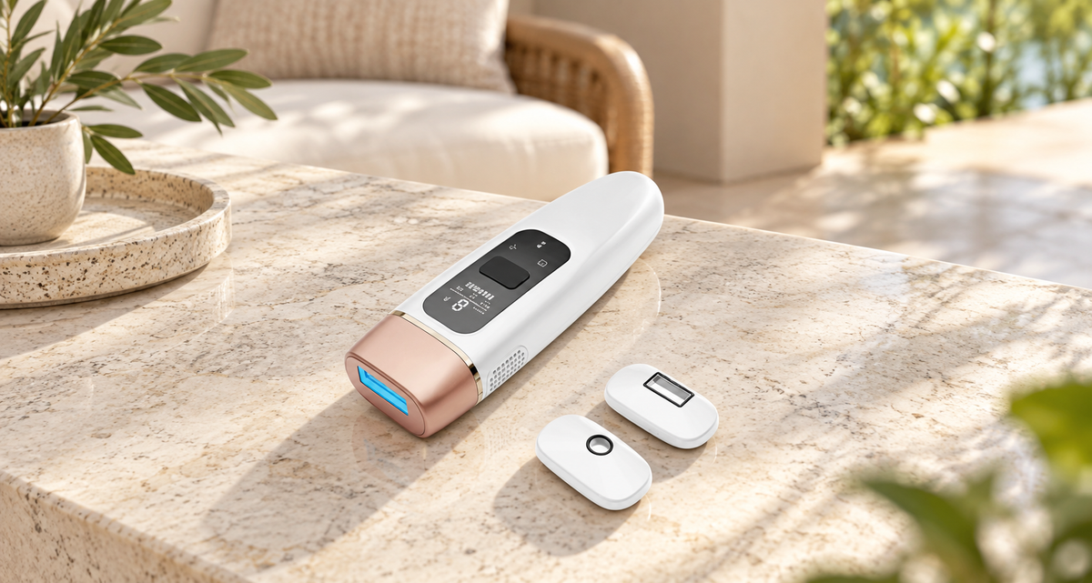 GREY Studio lifestyle | Porodo Lifestyle IPL Hair Removal (FW-887) - White | PD-IPL41-WH