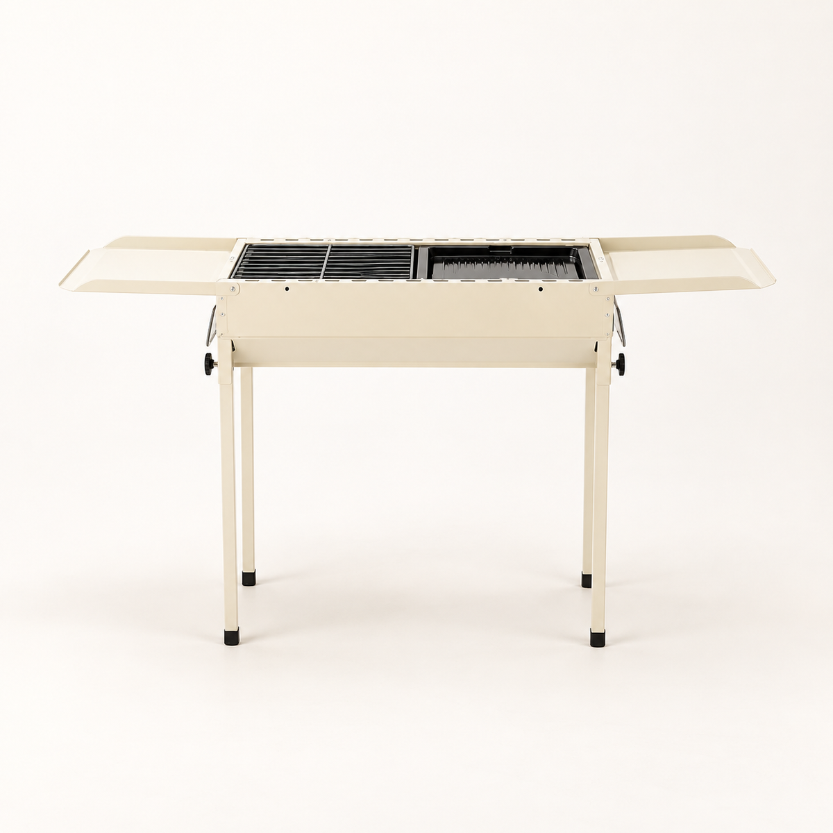 GREY Studio catalog | Porodo Lifestyle Camping Portable Charcoal Grill/Carbon Oven - White | PD-LCPCGO-WH
