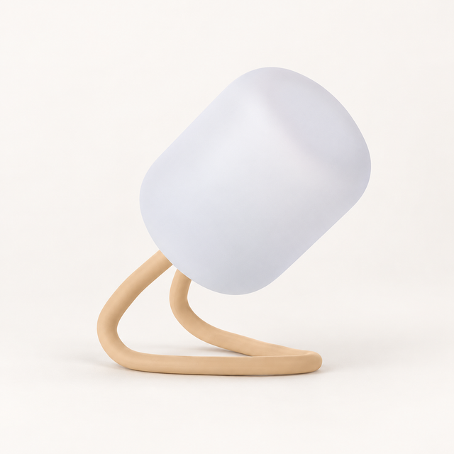 Porodo Lifestyle Soft Silicon Mini Camping Lamp - Light Brown