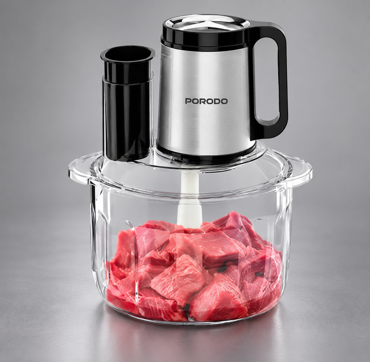 GREY Studio detail | Porodo Lifestyle Meat Chopper Food Processor - Black | PD-LFST044-BK