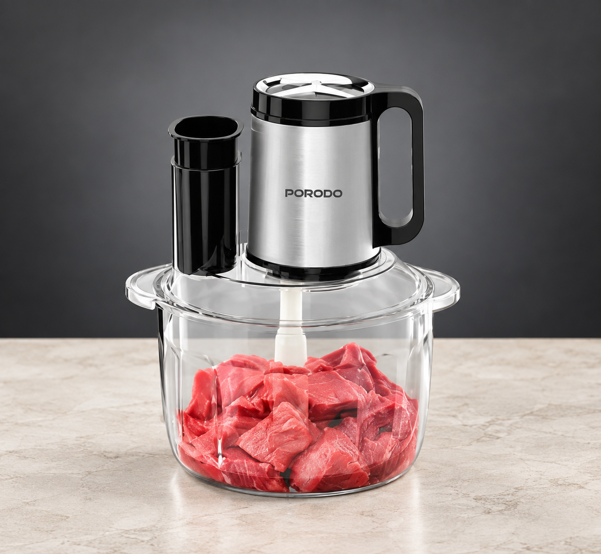GREY Studio editorial | Porodo Lifestyle Meat Chopper Food Processor - Black | PD-LFST044-BK