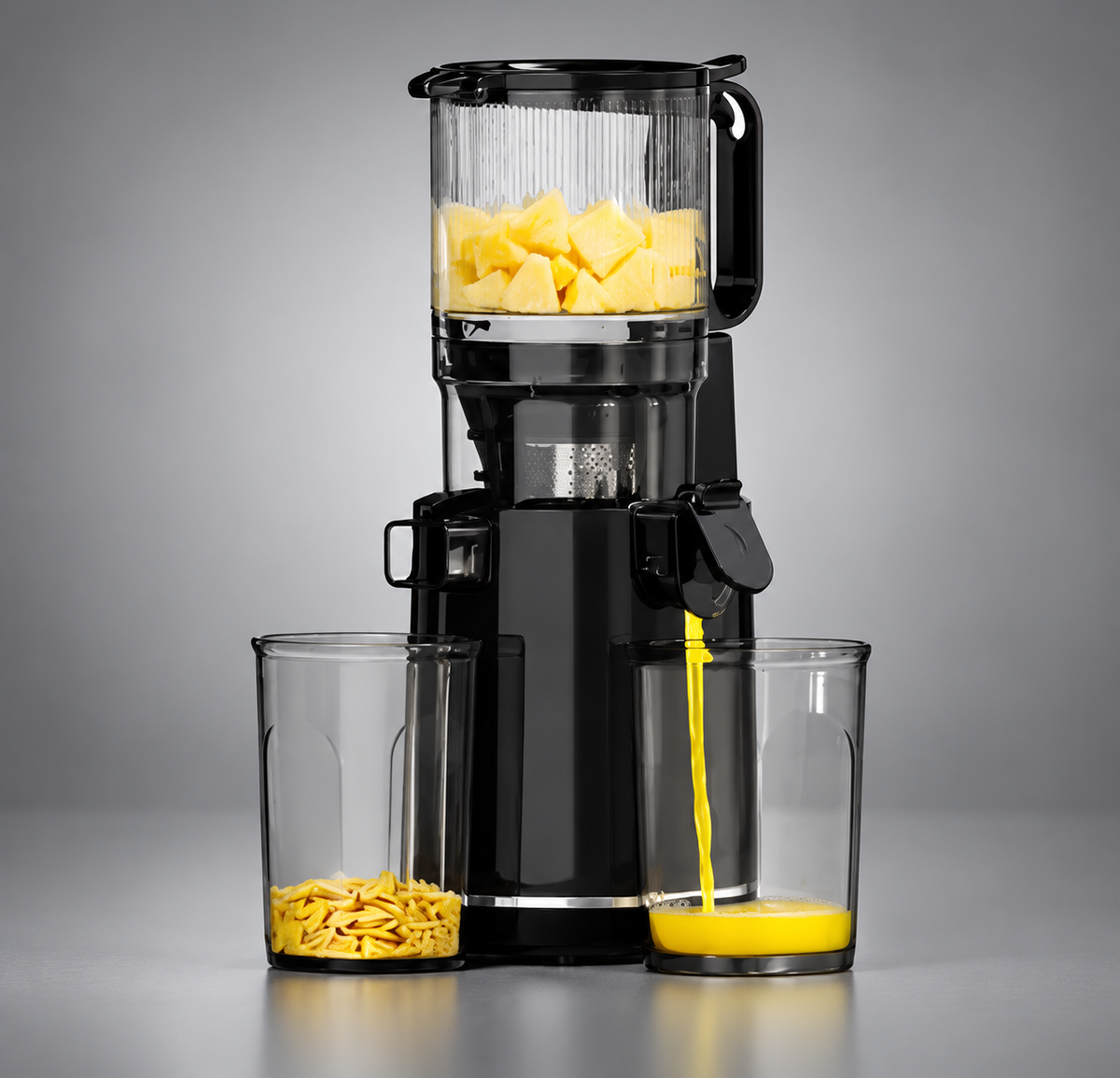 GREY Studio detail | Porodo Lifestyle Cold Press Slow Juicer - Black | PD-LFST058-BK