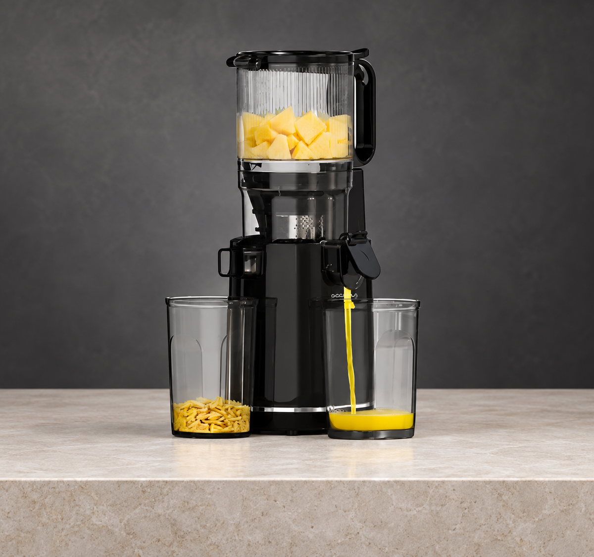 GREY Studio editorial | Porodo Lifestyle Cold Press Slow Juicer - Black | PD-LFST058-BK