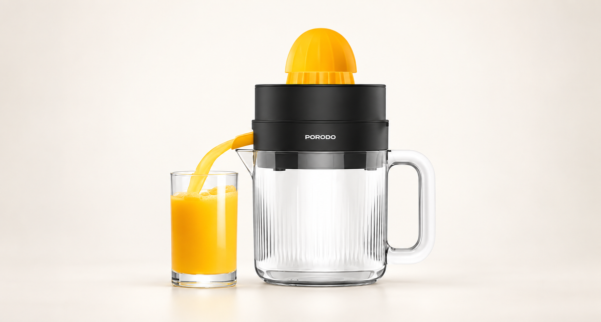GREY Studio catalog | Porodo Lifestyle BI-Directional Juicer - Black | PD-LFST123-BK
