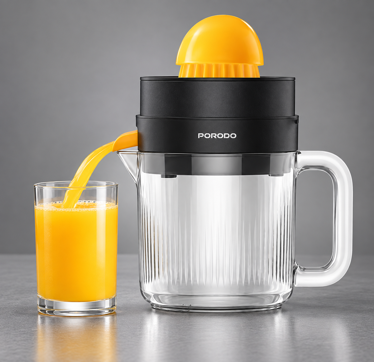 GREY Studio detail | Porodo Lifestyle BI-Directional Juicer - Black | PD-LFST123-BK
