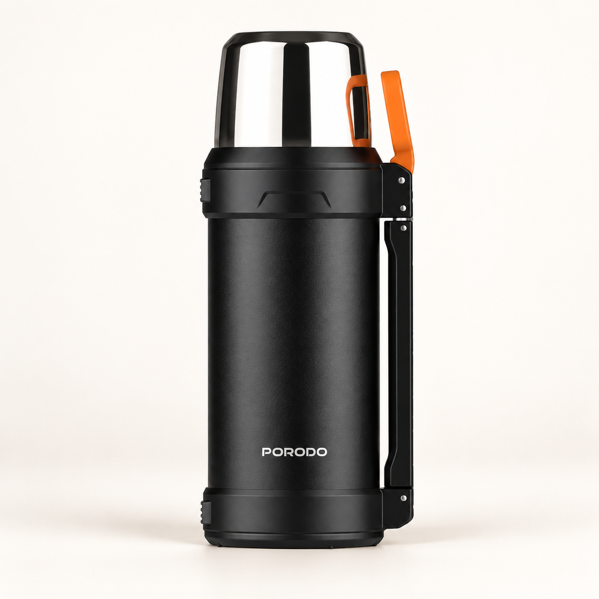 GREY Studio catalog | Porodo Lifestyle Outlander Insulation Flask - Black | PD-LFST156-BK