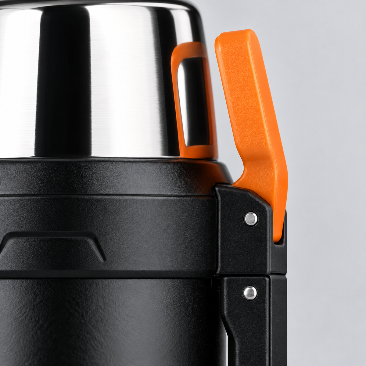GREY Studio detail | Porodo Lifestyle Outlander Insulation Flask - Black | PD-LFST156-BK