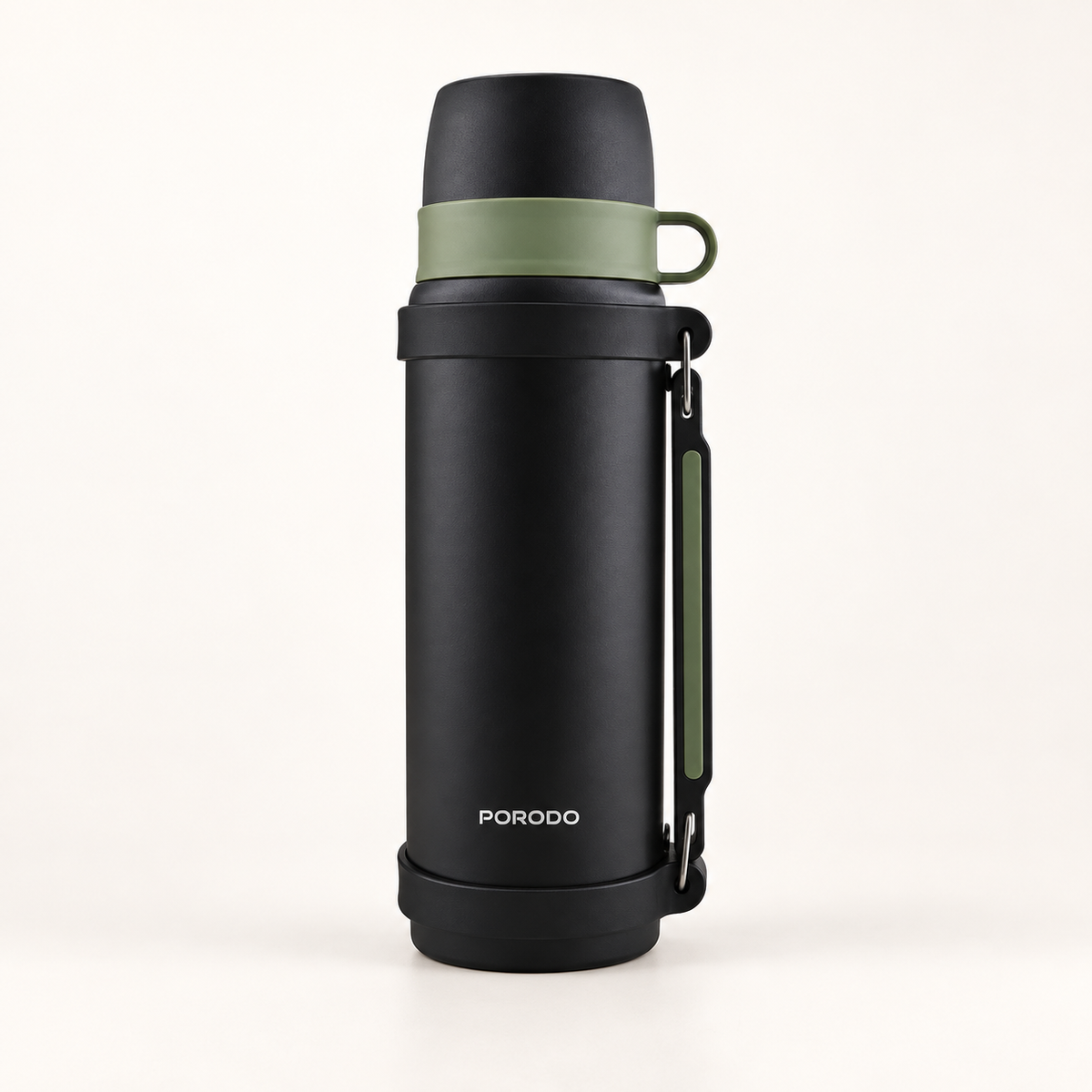 GREY Studio catalog | Porodo Lifestyle Insulation Flask - Black | PD-LFST157-BK