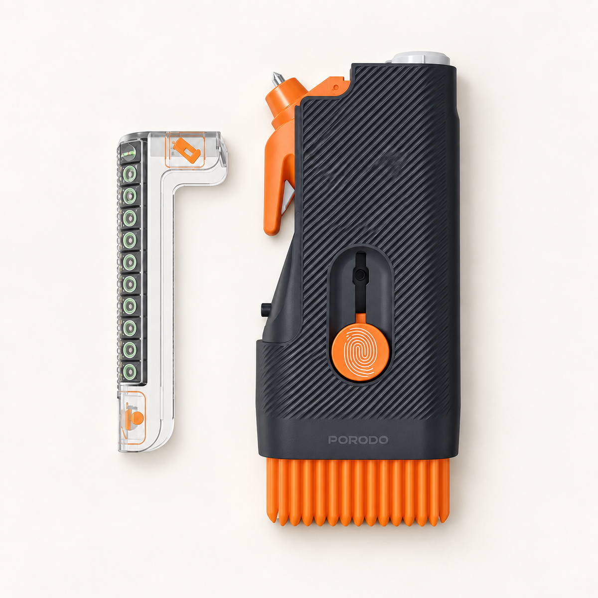 GREY Studio catalog | Porodo Lifestyle Vehicle Emergency Safety Kit - Black | PD-LFST169-BK