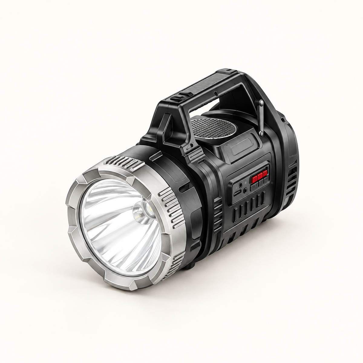 GREY Studio catalog | Porodo LifeStyle Outdoor 10W 3 in 1 Flashlight with FM Radio and Bluetooth Speaker | PD-LSFLSP