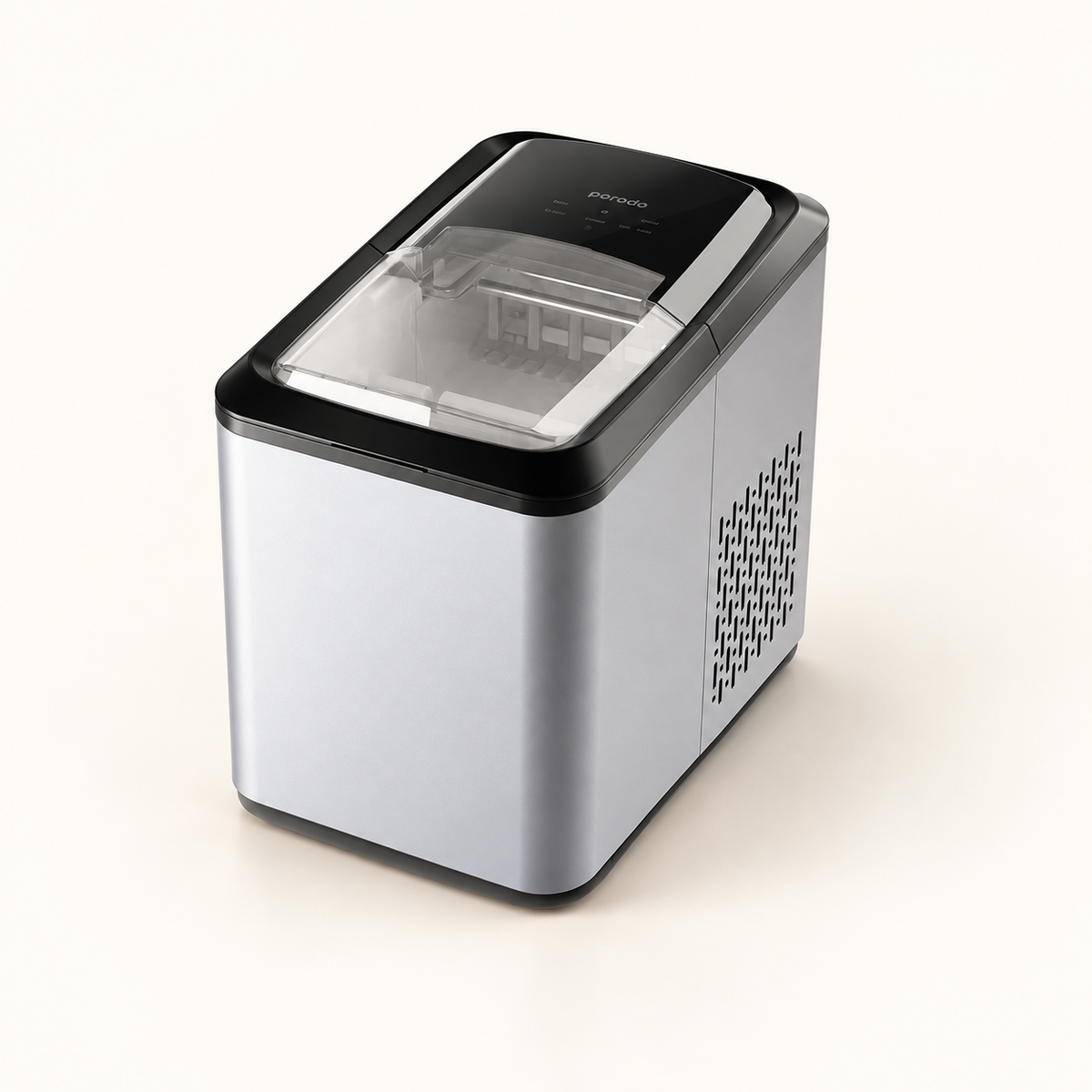 GREY Studio catalog | Porodo Lifestyle Portable Outdoor Ice Cube Machine 2.2L 12kg | PD-LSICMV2-BK