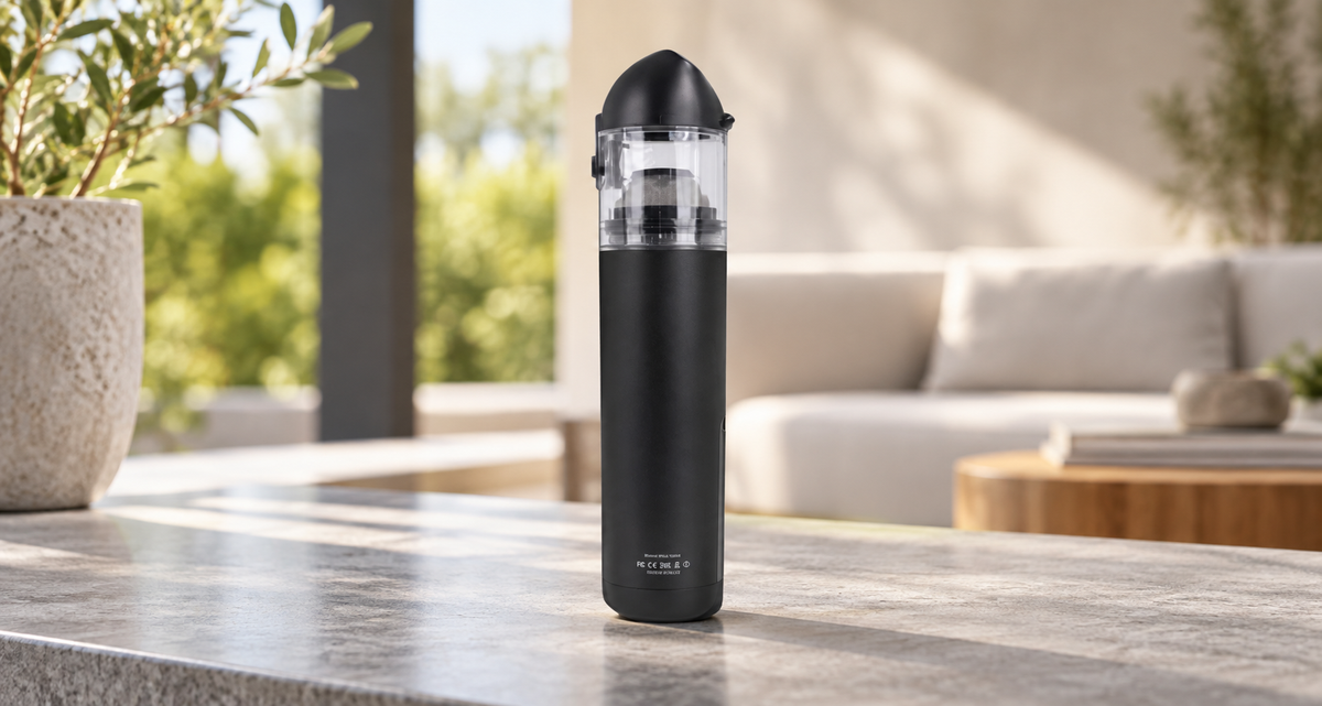 GREY Studio lifestyle | Porodo Lifestyle Portable Vacuum & Air Blower | PD-LSPVAB-BK